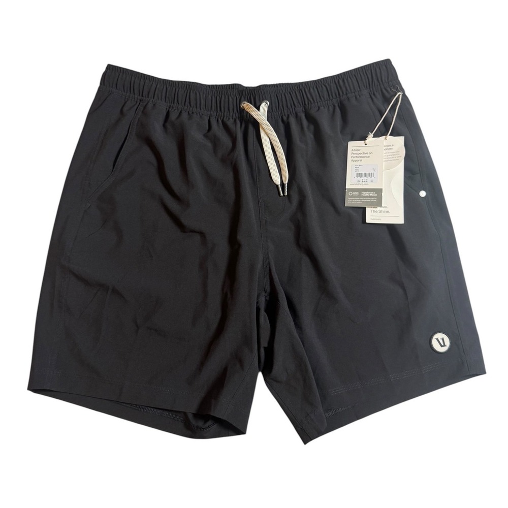 Vuori Kore Short Mens XL Black 7" V302 Performance Athletic Training Shorts NWT - Picture 2 of 6
